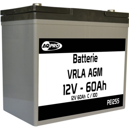 Batterie Plomb étanche 12V 60Ah VRLA AGM
