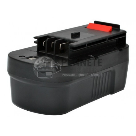 Batterie type BLACK & DECKER NS118 - 18V NiMH 2Ah