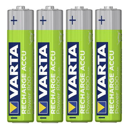 Varta Toy Lot de 4 piles rechargeables Ready2Use Ni-MH AAA 