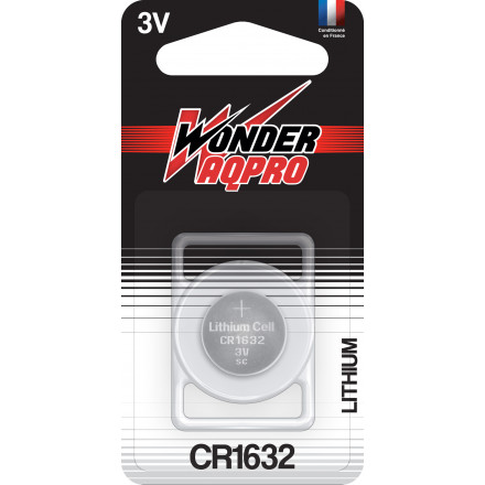 Pile CR1632 - 3V - WONDER AQPRO