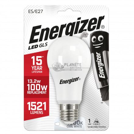 Ampoule LED Standard E27 1521lm 13.2W/100W Energizer BL1