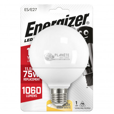 Ampoule LED Globe E27 1060lm 11.5W/75W Energizer BL1