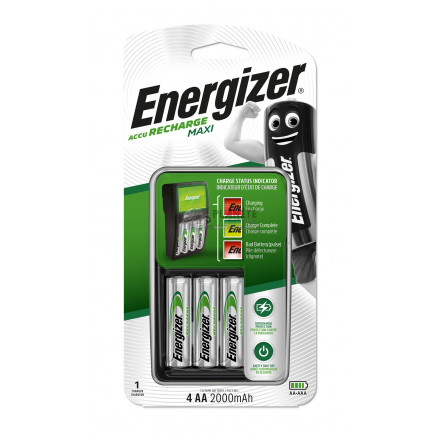 Chargeur pour 4 AA ou AAA- Energizer