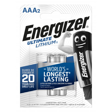 PILE AAA 1.5V LITHIUM ENERGIZER ULTIMATE B2