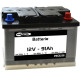 Batterie à décharge lente 12V 91Ah - prête à l'emploi - semi-stationnaire à plaques planes